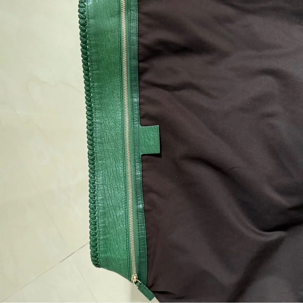 Gucci Beige and Green Hobo Bag - Picture 12 of 14